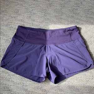 Dark/dusty purple Lululemon Running shorts